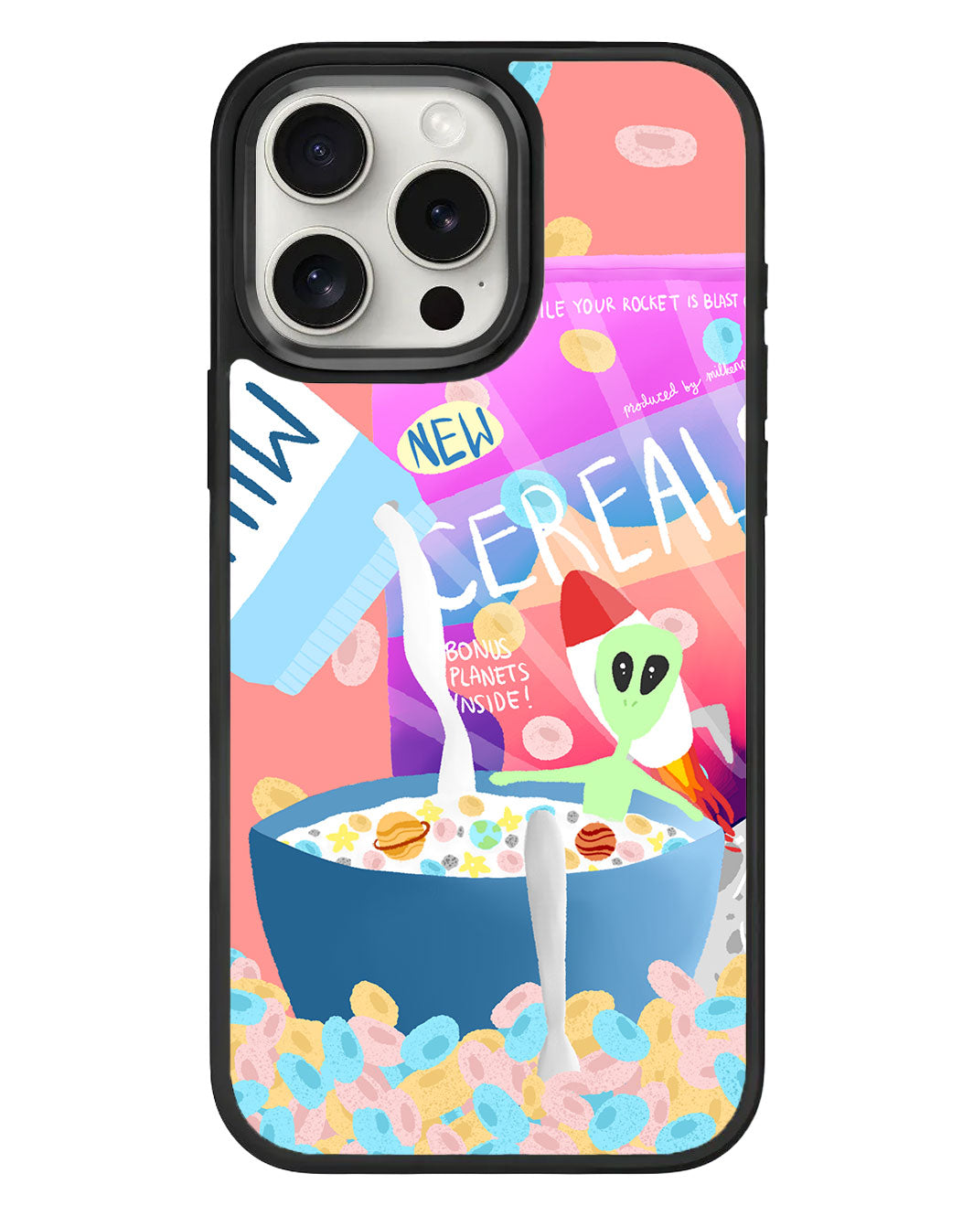 جراب iPhone Standee Grip - Cerealiens