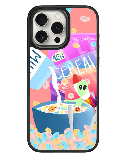 iPhone Standee Grip Case - Cerealiens