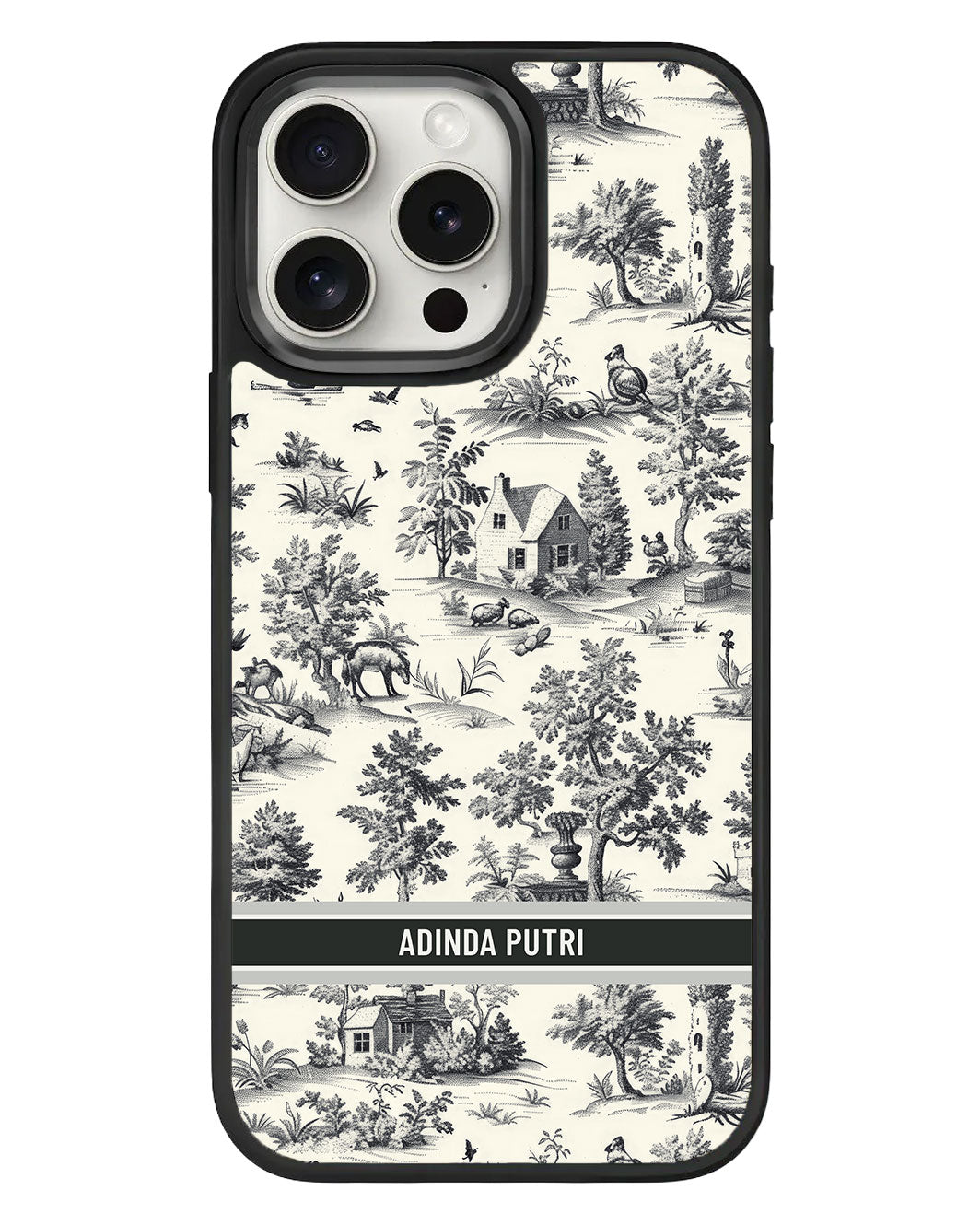 حافظة iPhone Standee Grip - Toile du Juoy Chalet