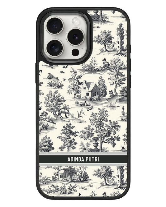 iPhone Standee Grip Case - Toile Du Juoy Chalet