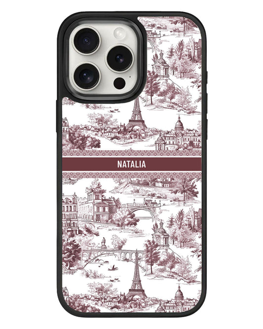 iPhone Standee Grip Case - Toile Du Juoy City