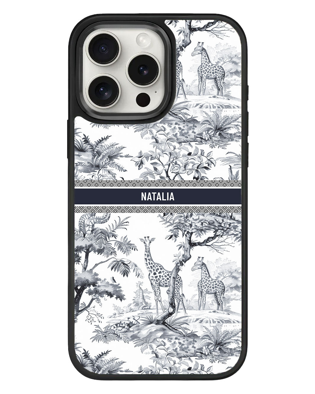เคส Standee Grip สำหรับ iPhone - Toile du Juoy Giraffe