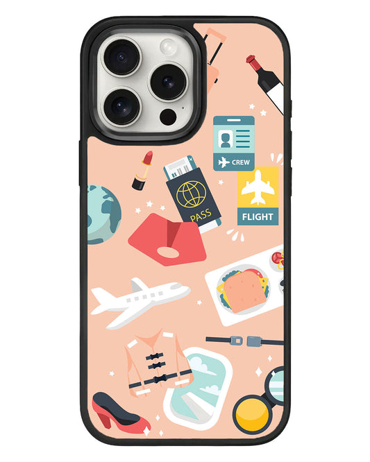iPhone Standee Grip Case - Stewardess