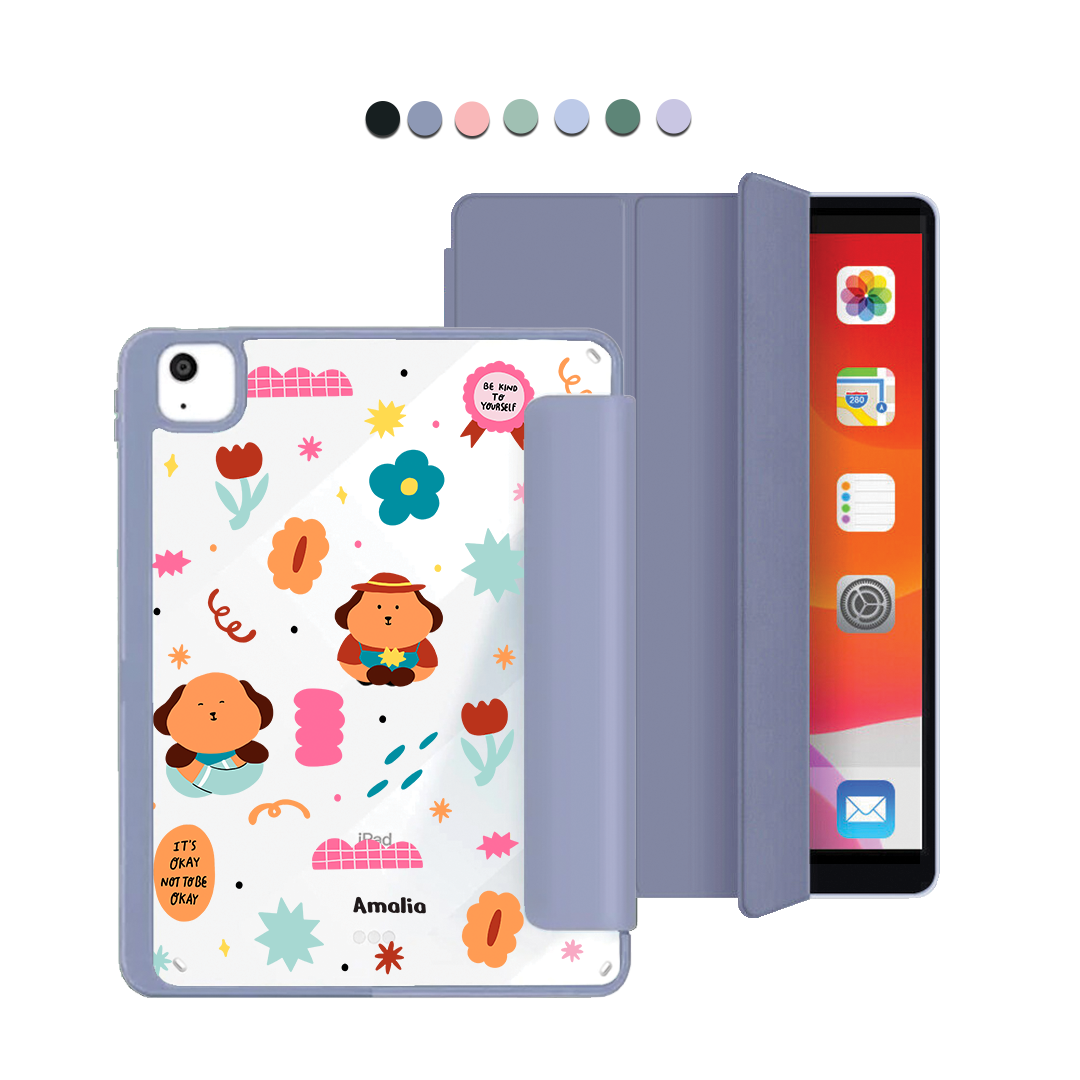 ฝาพับอะคริลิกสำหรับ iPad - Selflove Garden