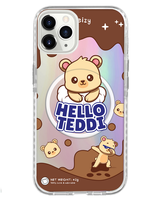 حماية خلفية لجهاز iPhone Holo - Hello Teddy 1.0