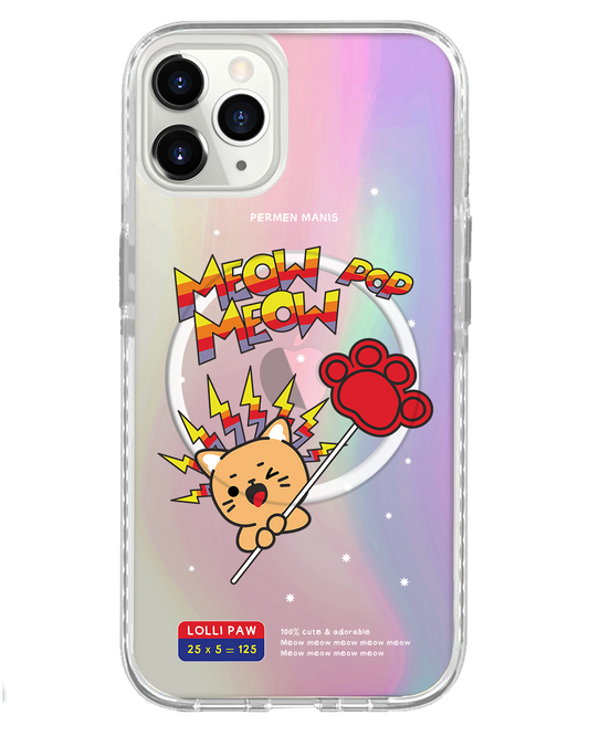 حماية خلفية لجهاز iPhone Holo - Meow Pop 2.0