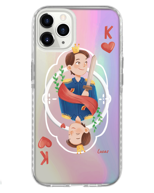 غطاء خلفي لهاتف iPhone Holo - مقاس كينج (زوجان)