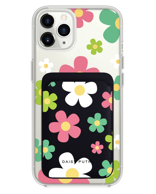 iPhone Magnetic Wallet Case - Daisy Wild