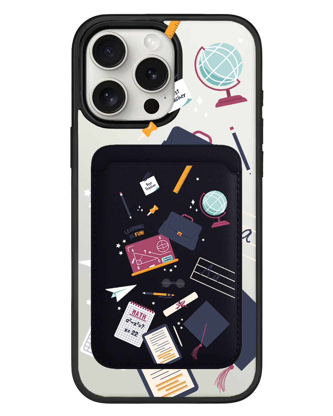 เคสไอโฟนแบบแม่เหล็ก - ครู