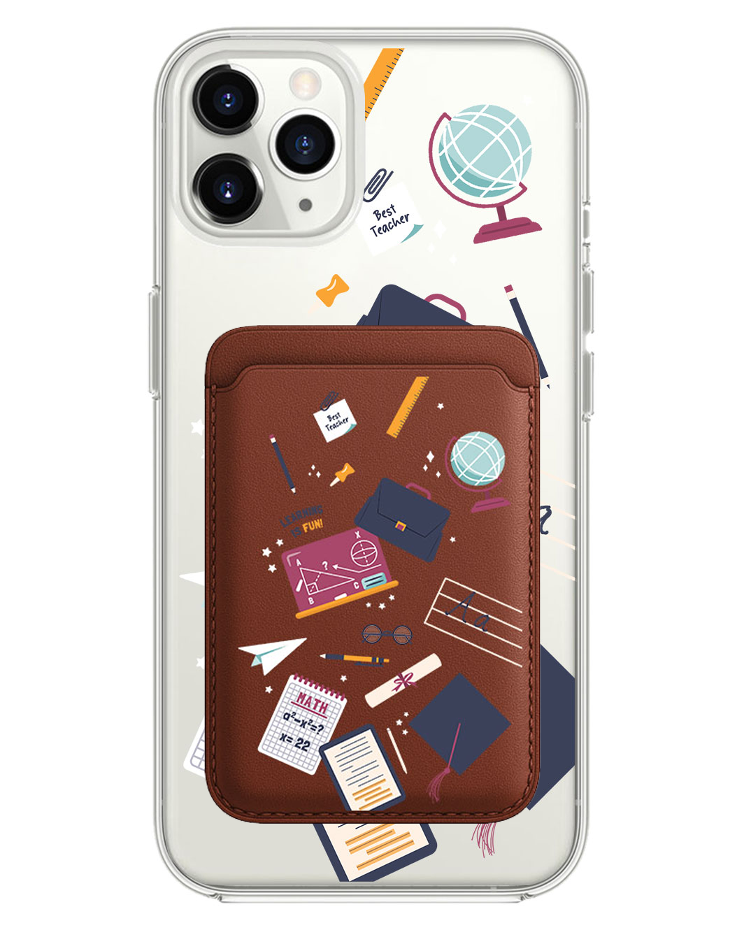 เคสไอโฟนแบบแม่เหล็ก - ครู