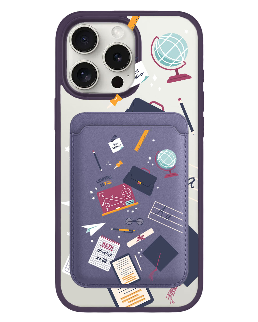 เคสไอโฟนแบบแม่เหล็ก - ครู