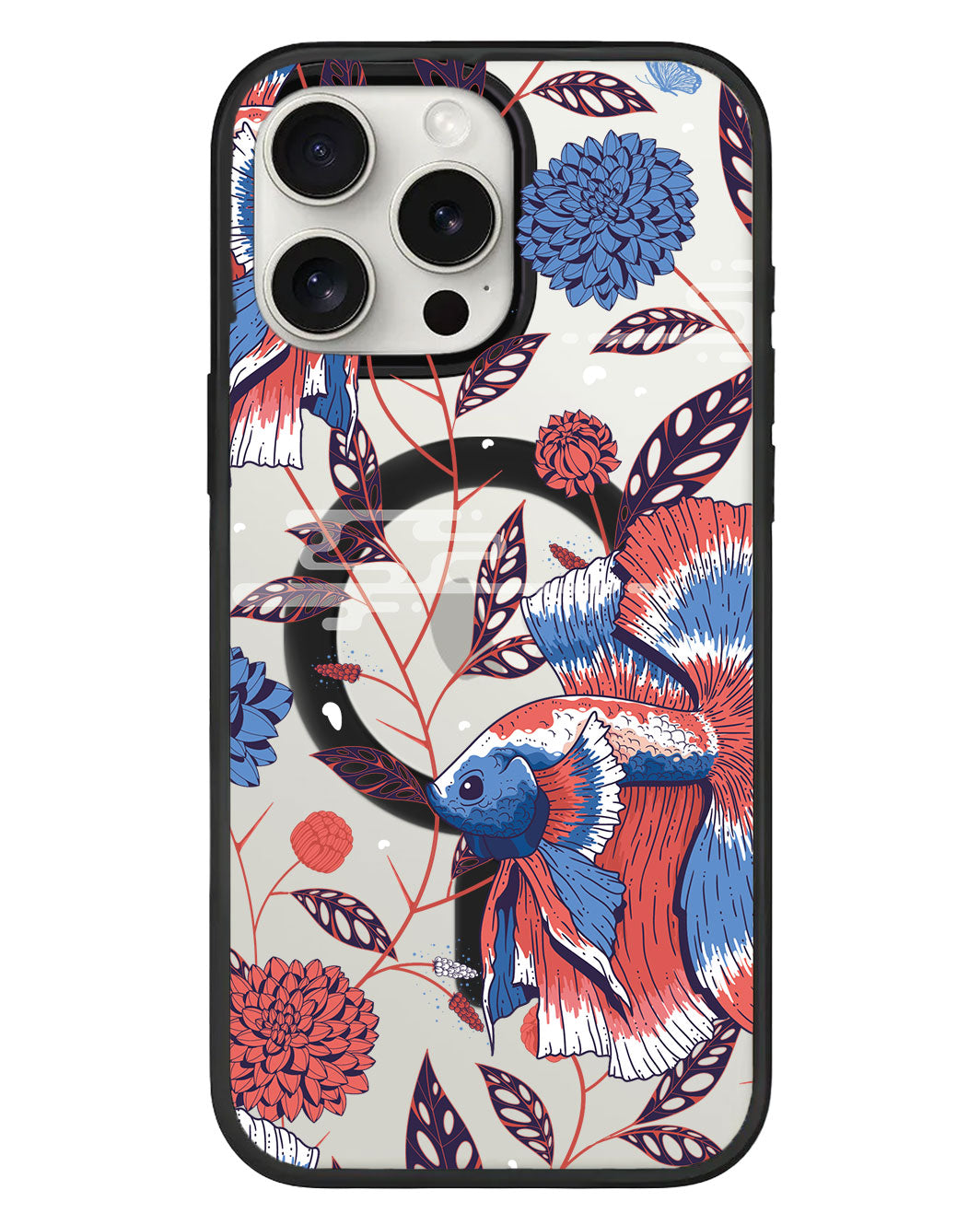เคส iPhone Rearguard Hybrid - Fish & Floral 2.0