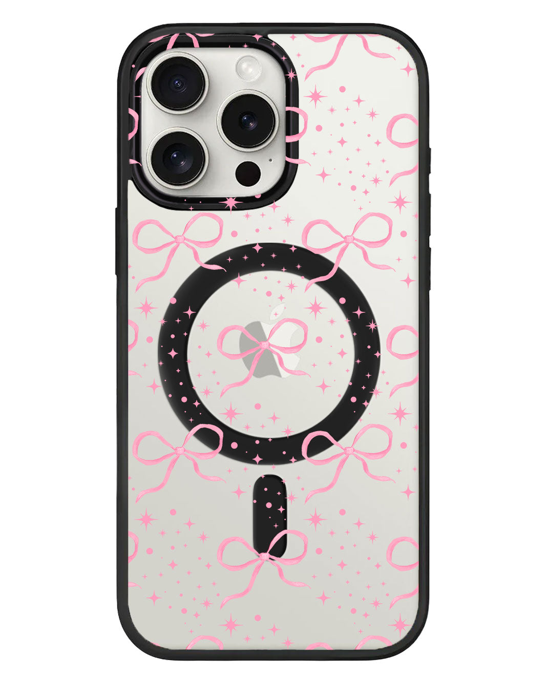 iPhone Rearguard Hybrid - โบว์ระยิบระยับสไตล์ Coquette