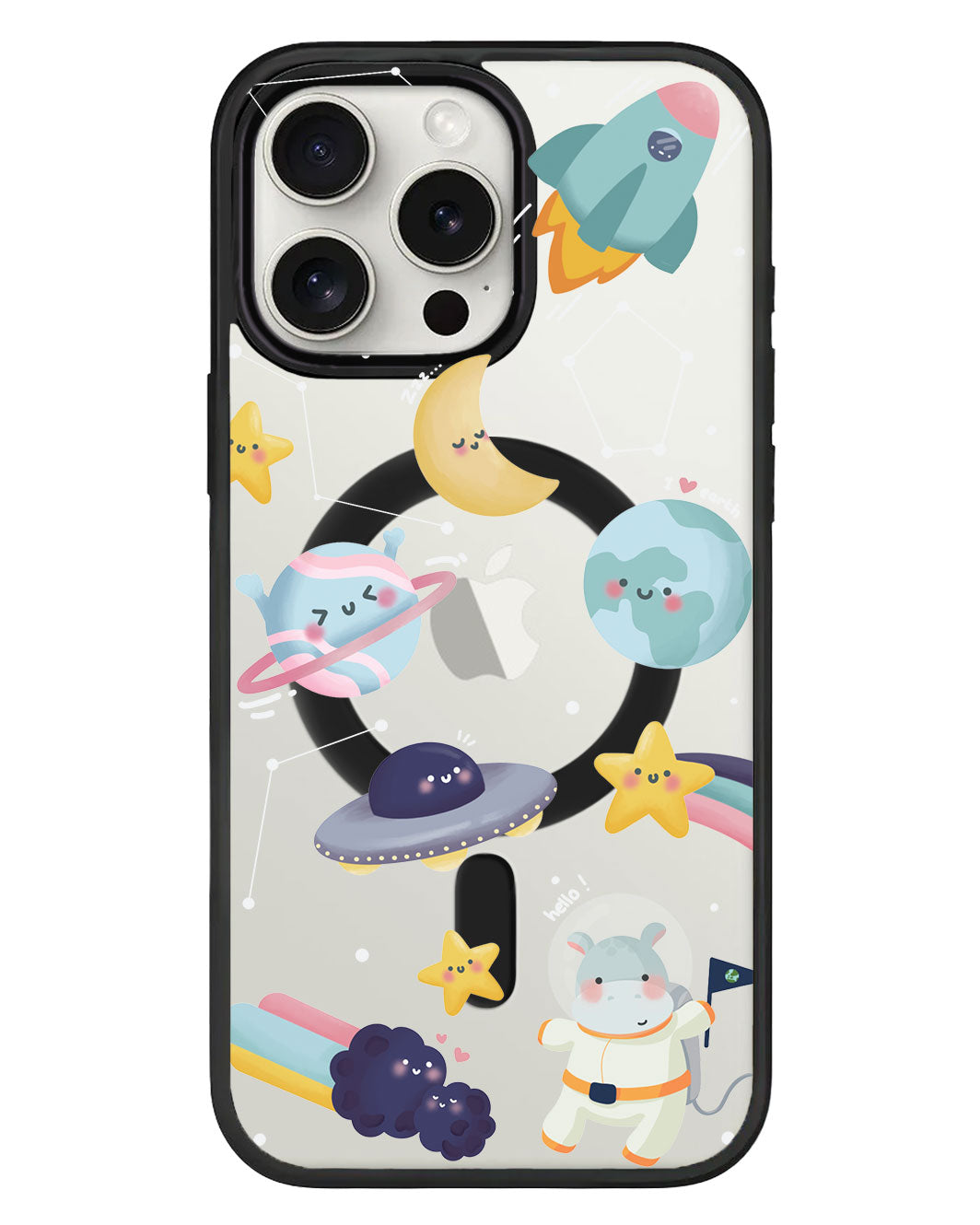واقي خلفي هجين لجهاز iPhone - Galaxy (Artevefacts)