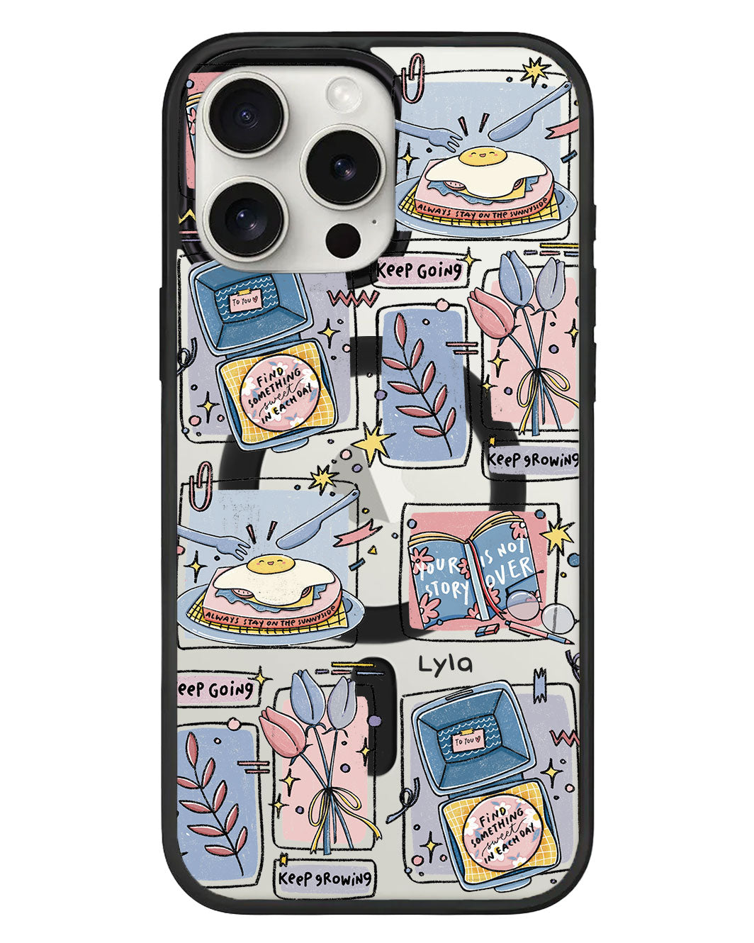 iPhone Rearguard Hybrid - โกรว์ (Sunnysidearteu)