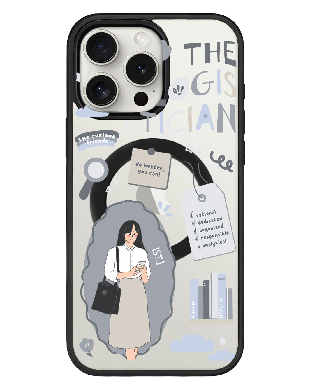 เคส iPhone Rearguard Hybrid - ISTJ (The Logistician)