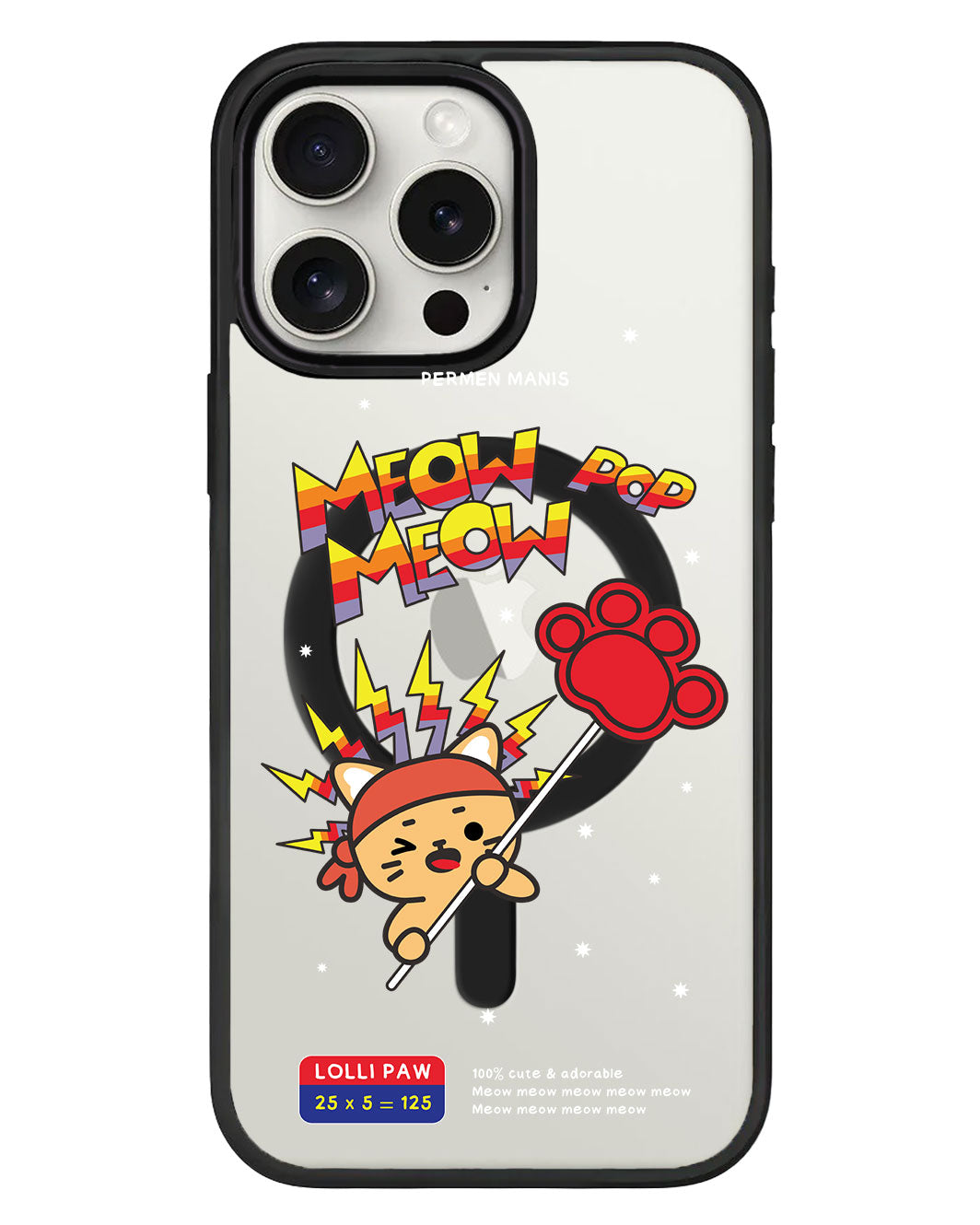 เคส iPhone Rearguard Hybrid - Meow Pop 1.0