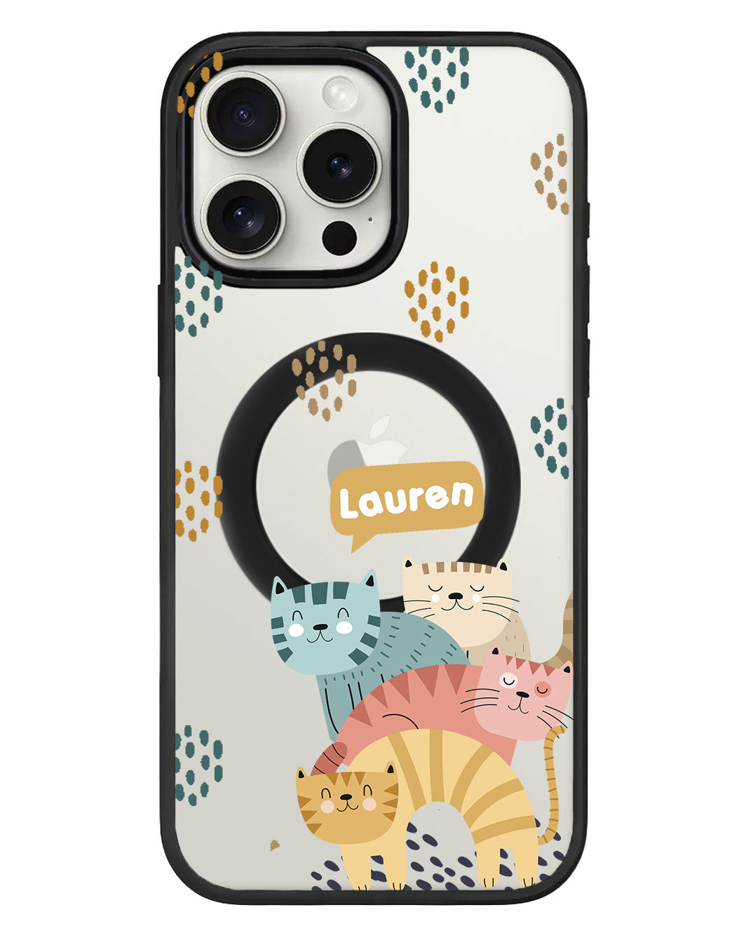 iPhone Rearguard Hybrid - Rainbow Meow 2.0