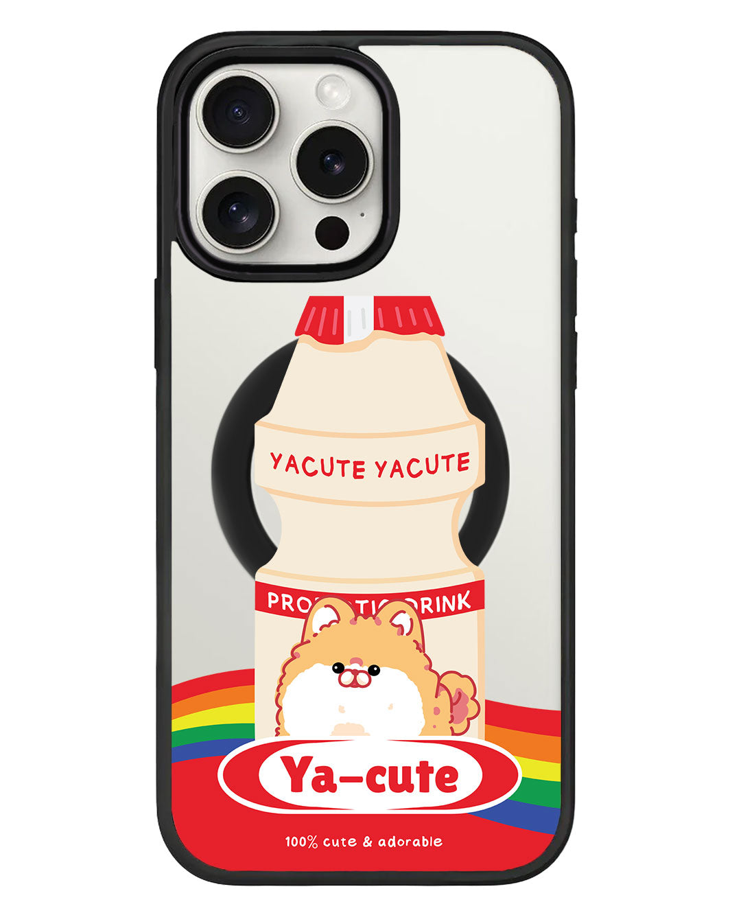 واقي خلفي هجين لهاتف iPhone - Yacute Dog