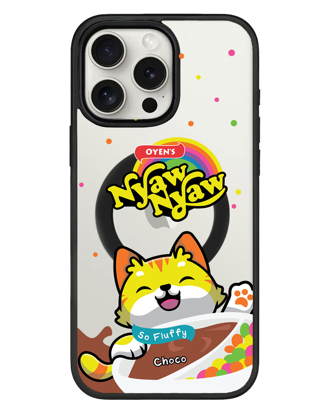 واقي خلفي هجين لجهاز iPhone - Nyaw Nyaw