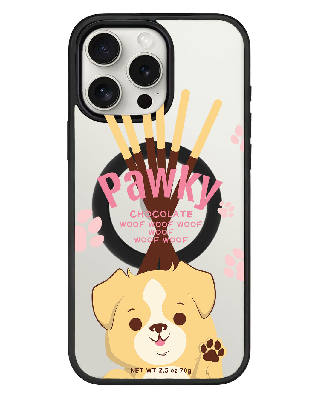 واقي خلفي هجين لهاتف iPhone - Pawky Dog