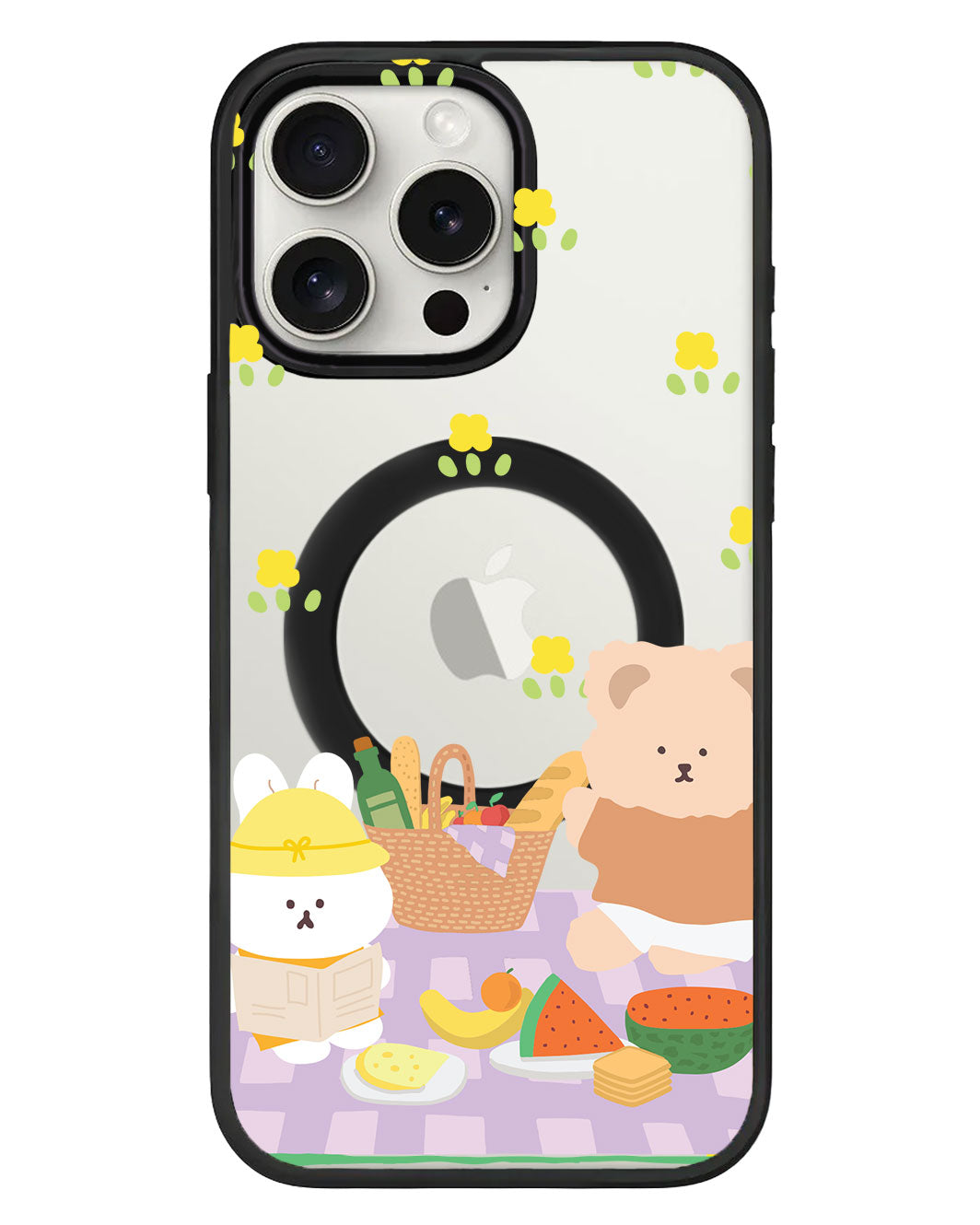 iPhone Rearguard Hybrid - สี Picnic Bear Lilac