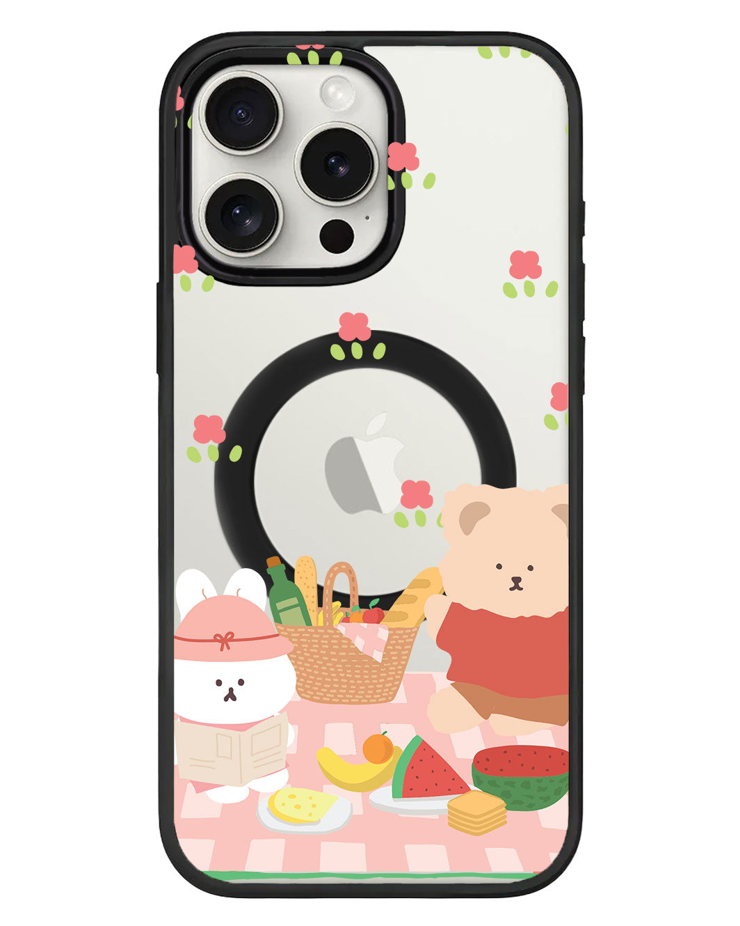 iPhone Rearguard Hybrid - สี Picnic Bear Pink