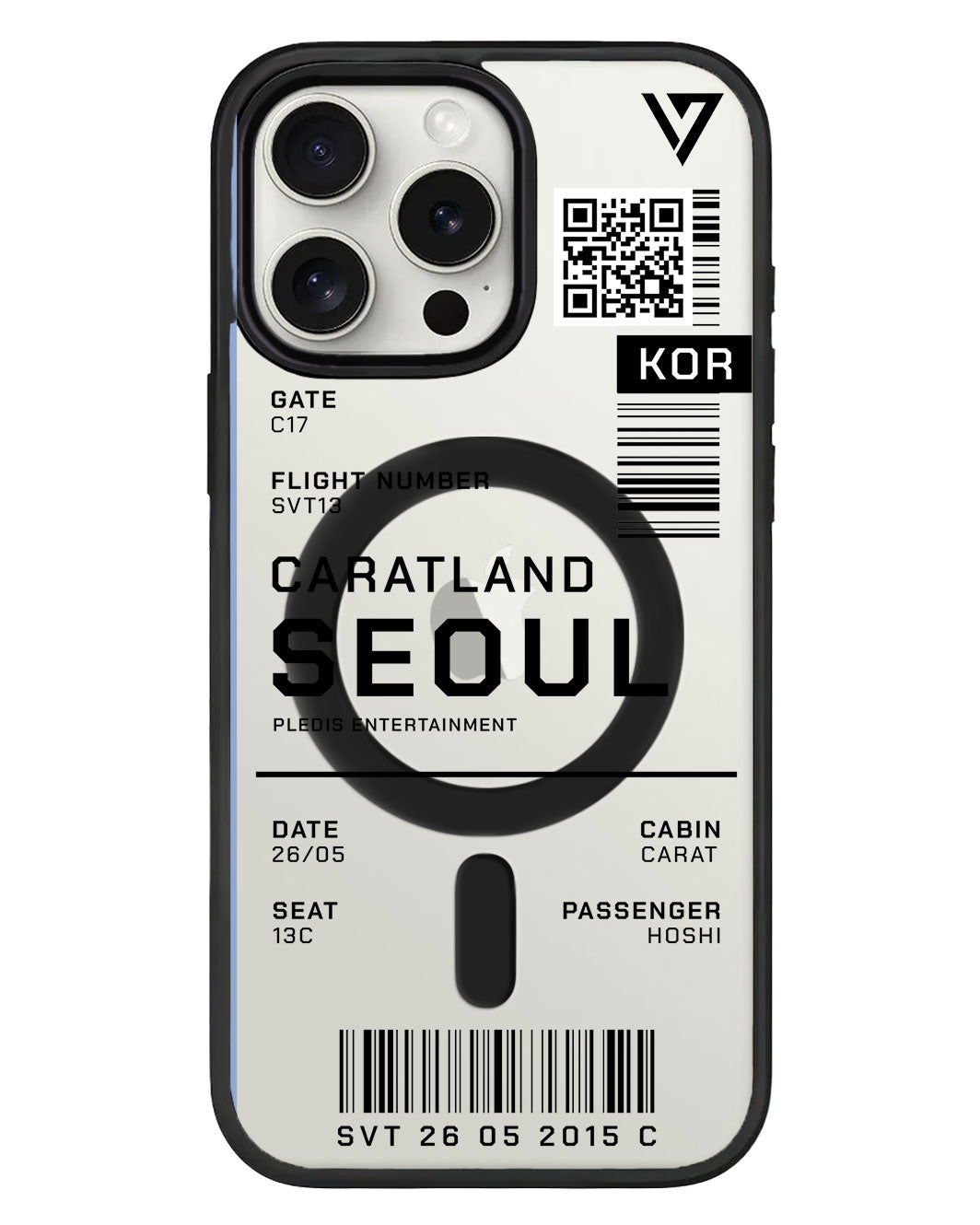 iPhone Rearguard Hybrid - Seventeen Caratland Ticket