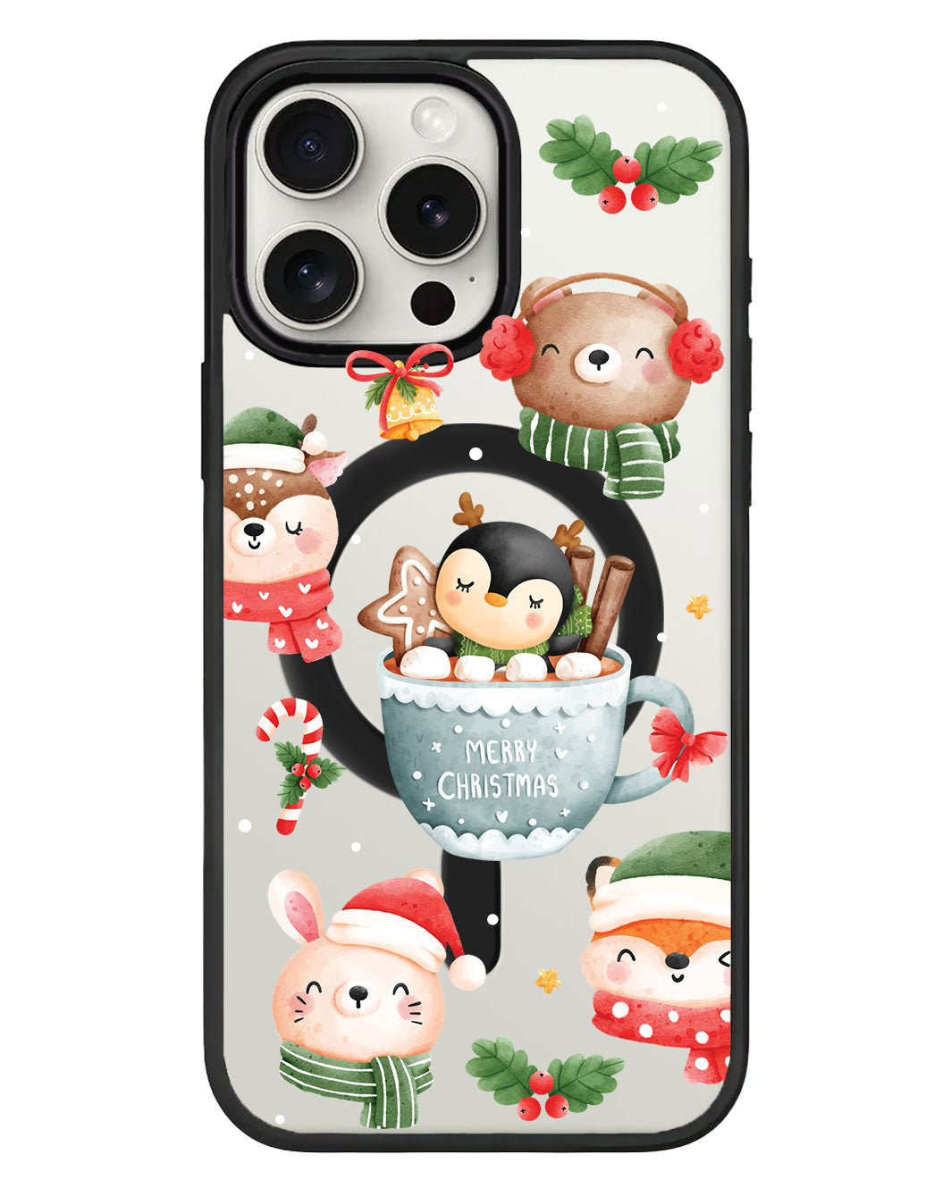 واقي خلفي هجين لجهاز iPhone - Storybook Christmas 2.0