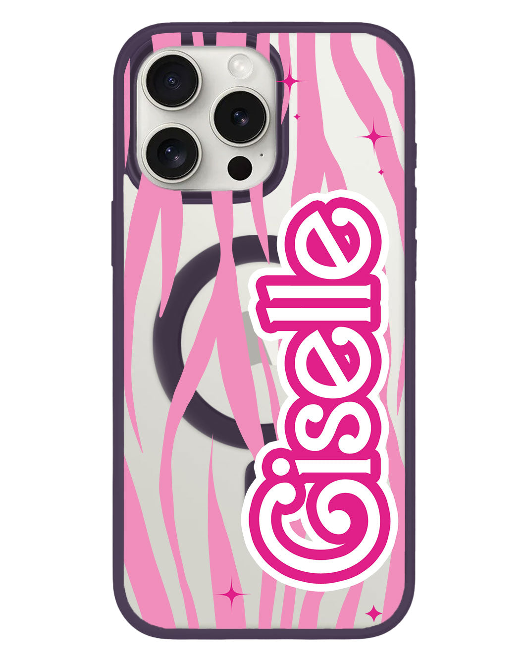 iPhone Rearguard Hybrid - Barbie Zebra Pattern