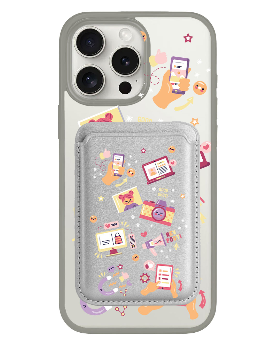 iPhone Magnetic Wallet Case - Content Creator