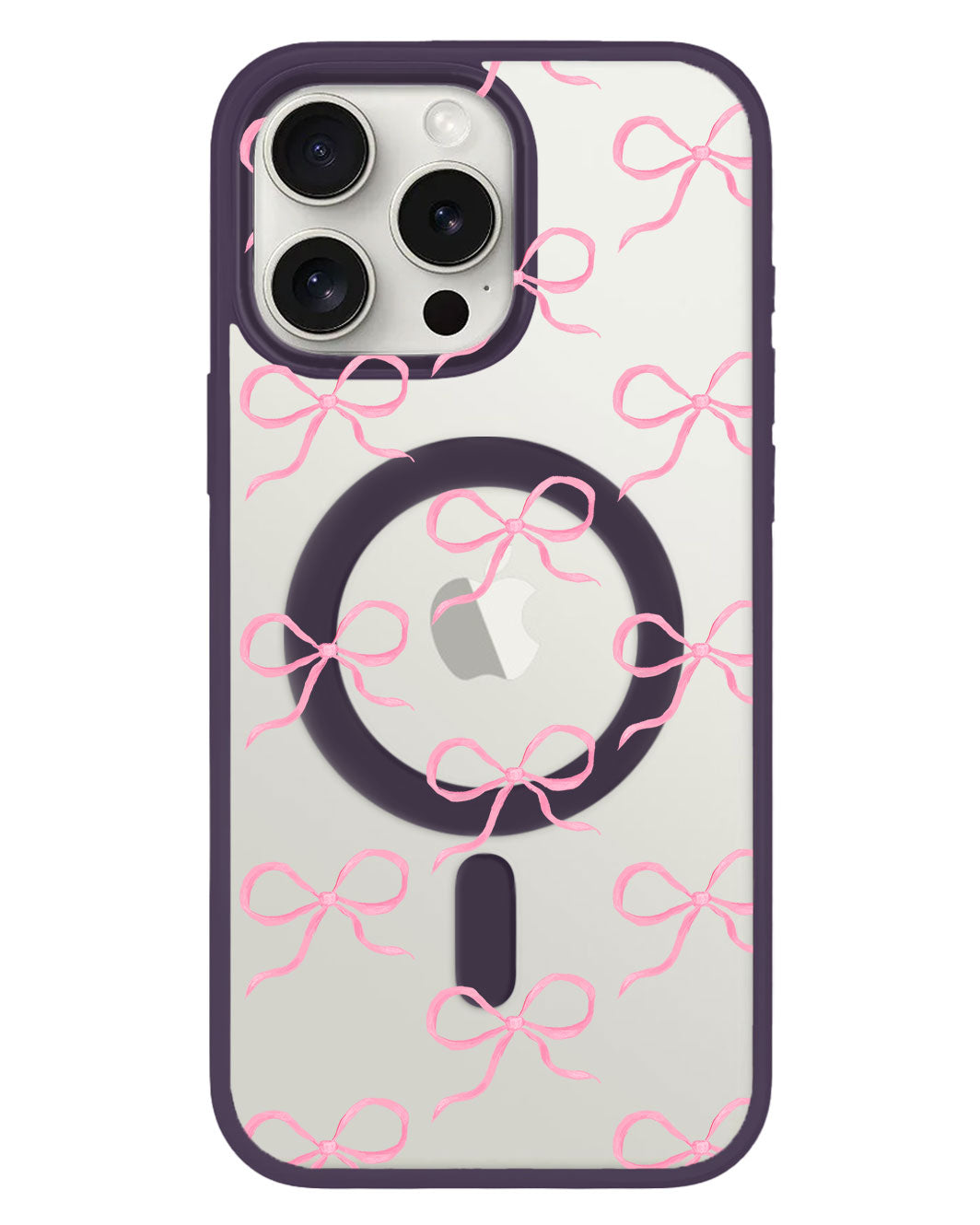 iPhone Rearguard Hybrid - สี Coquette Pink Bow