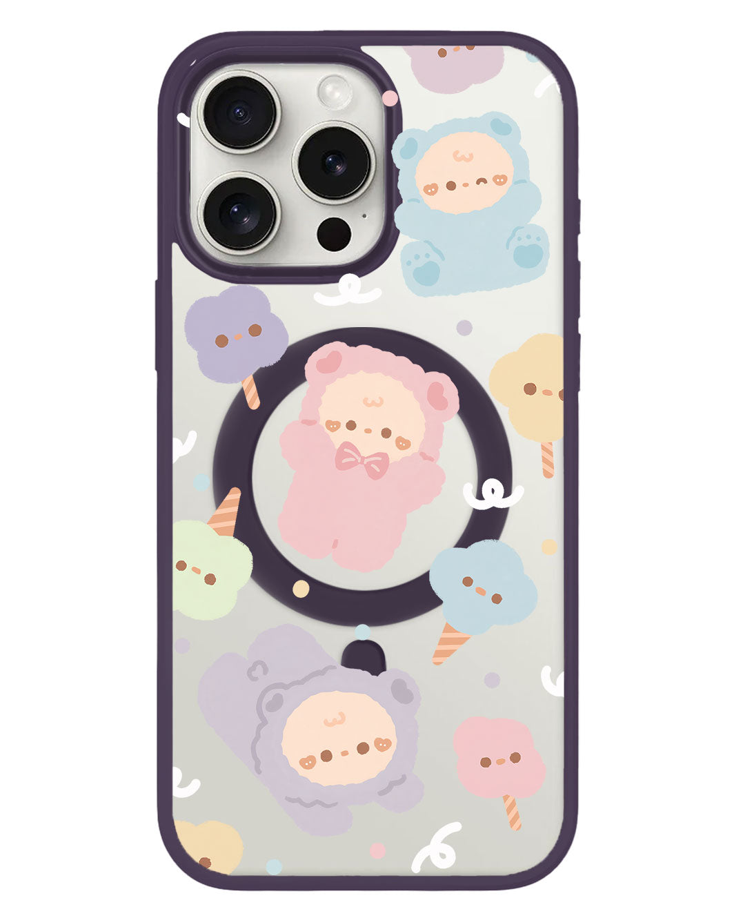 iPhone Rearguard Hybrid - Cotton Teddy