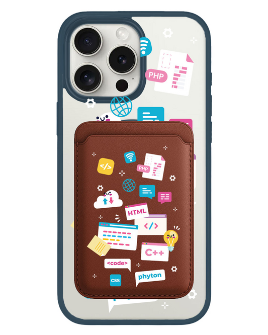 حافظة محفظة مغناطيسية للآيفون - المطور