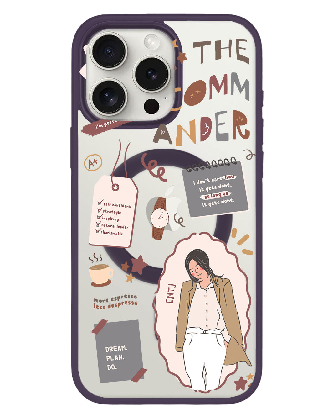 iPhone Rearguard Hybrid - ENTJ (ผู้บัญชาการ)