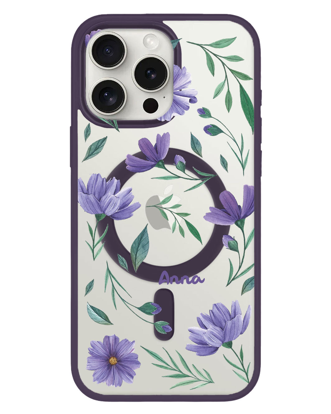 iPhone Rearguard Hybrid - สีม่วงเดือนกุมภาพันธ์