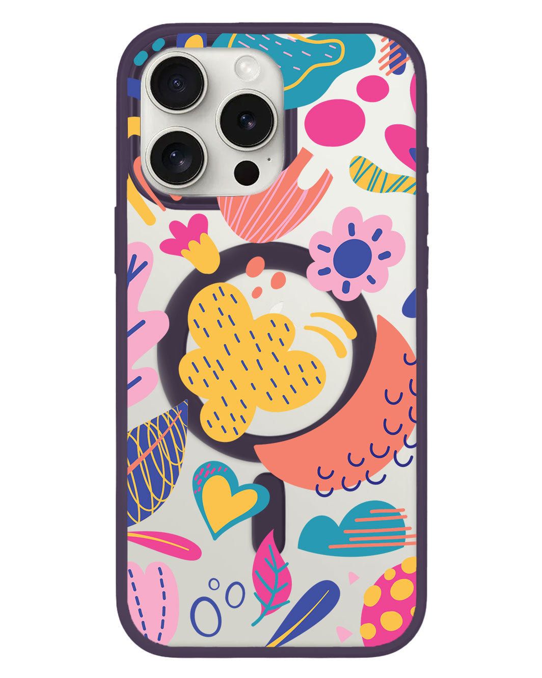 iPhone Rearguard Hybrid - ลายดอกไม้