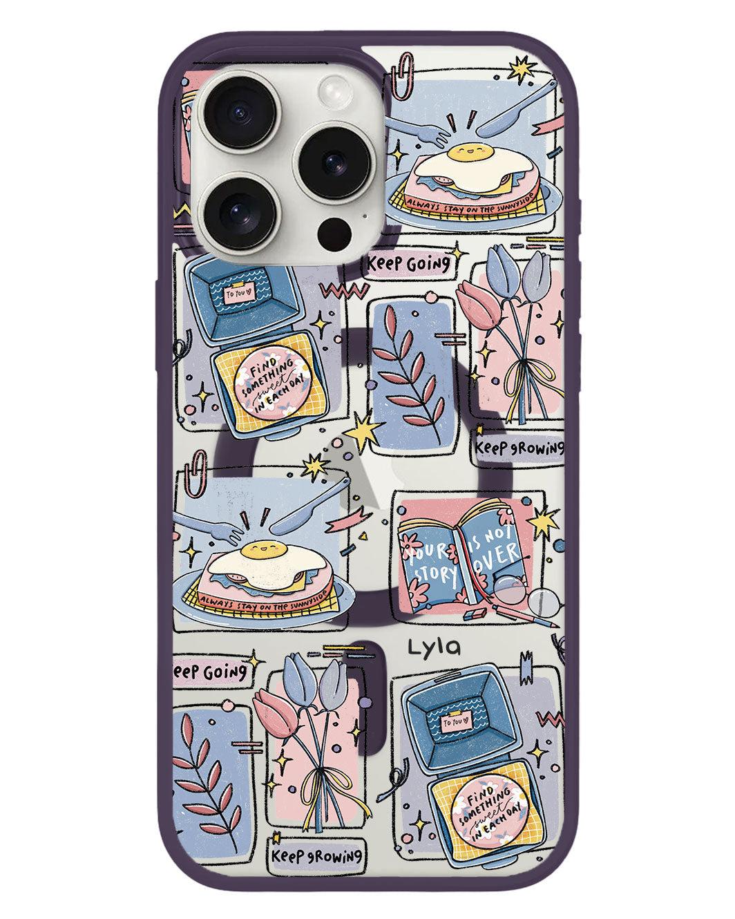 iPhone Rearguard Hybrid - โกรว์ (Sunnysidearteu)