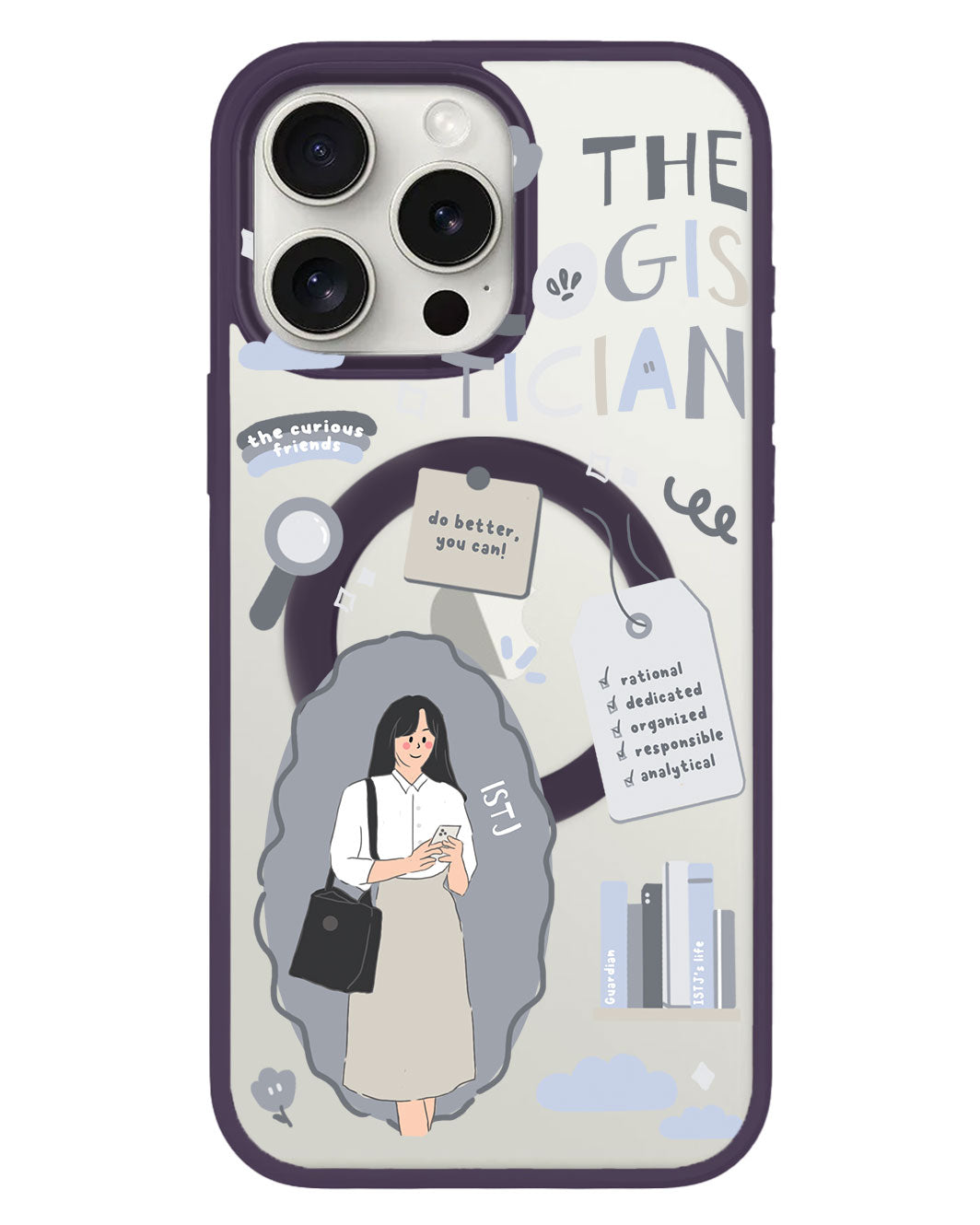 เคส iPhone Rearguard Hybrid - ISTJ (The Logistician)