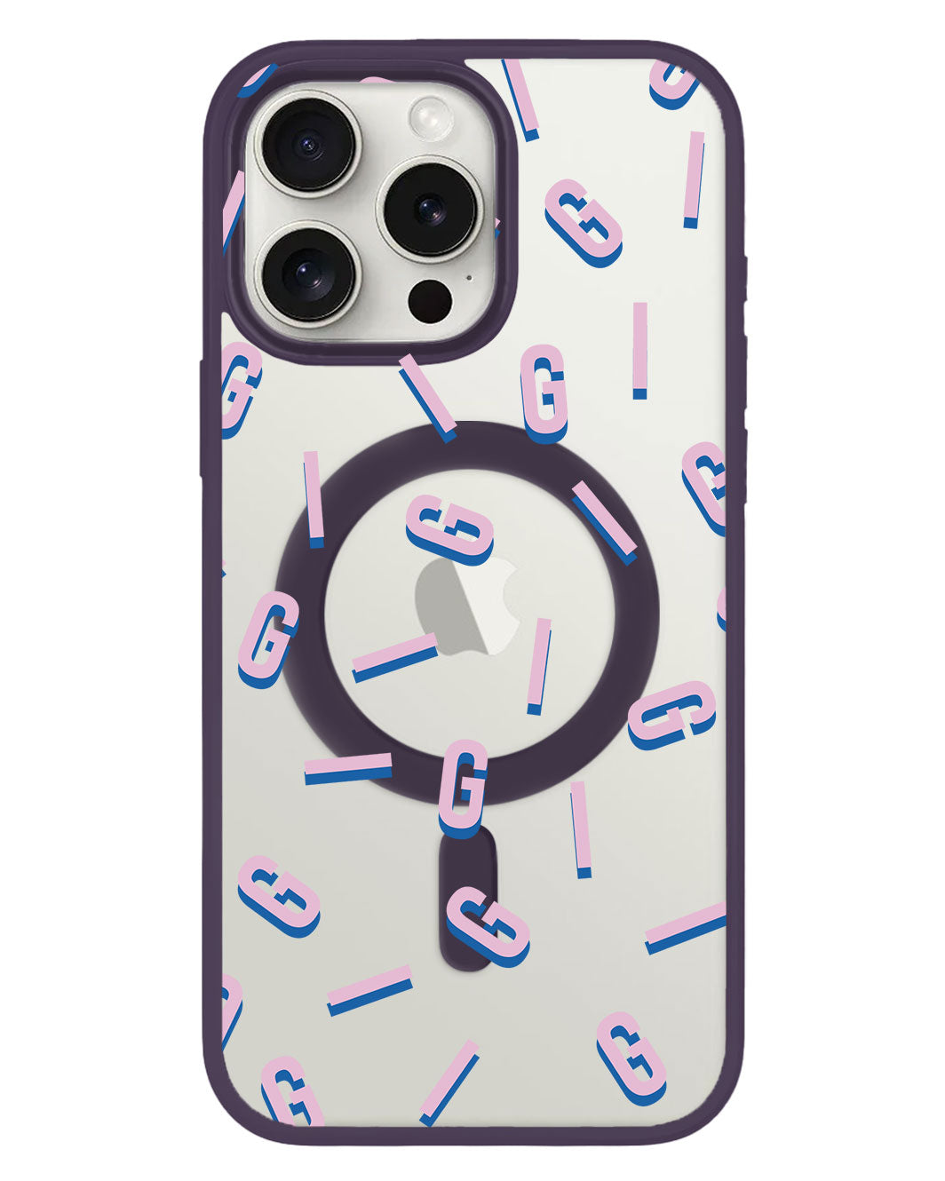 iPhone Rearguard Hybrid - CUSTOM Monogram 1.0 Cotton Candy