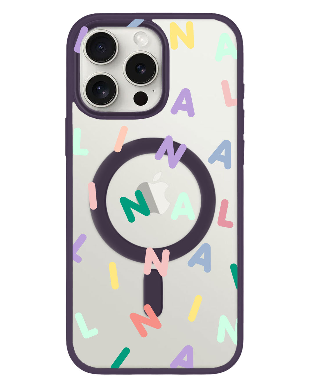 iPhone Rearguard Hybrid - CUSTOM Monogram 2.0 Rainbow