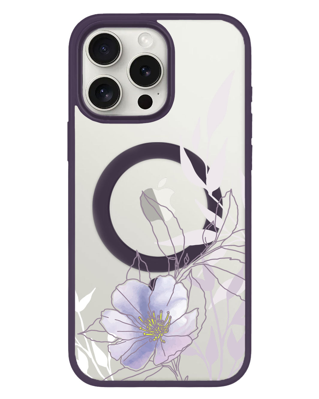 iPhone Rearguard Hybrid - เพอร์เพิล ลิลลี่