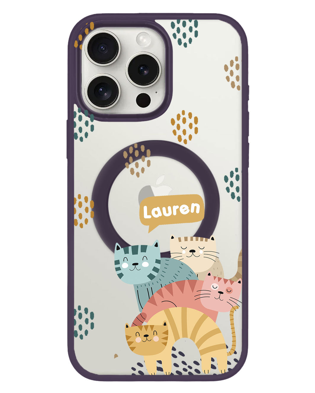 iPhone Rearguard Hybrid - Rainbow Meow 2.0