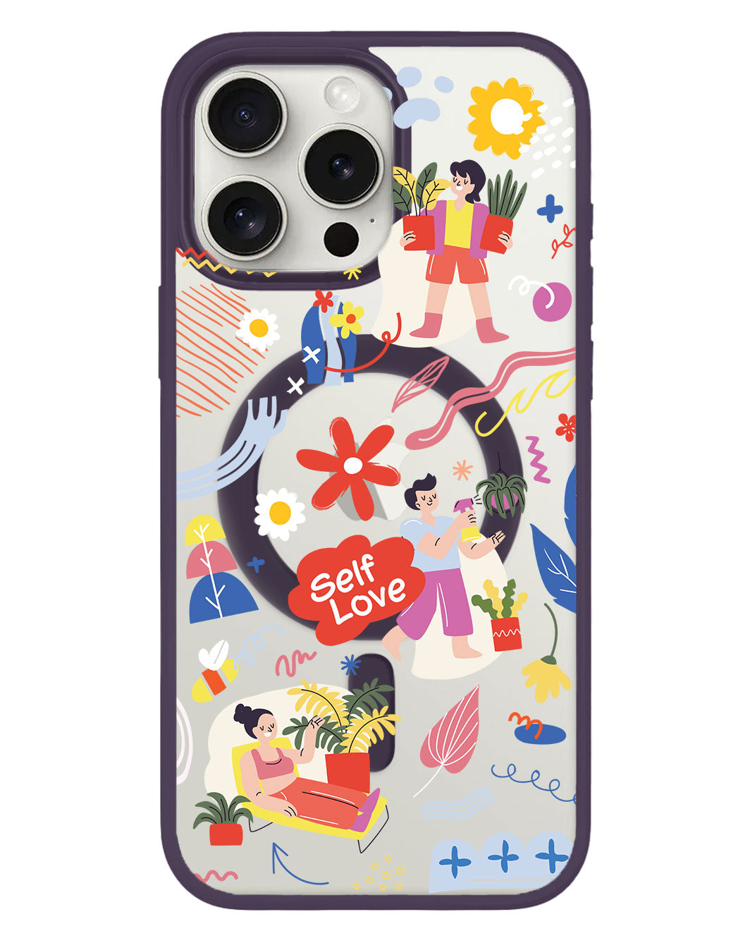 สติ๊กเกอร์ iPhone Rearguard Hybrid - Self Love Pack 1.0