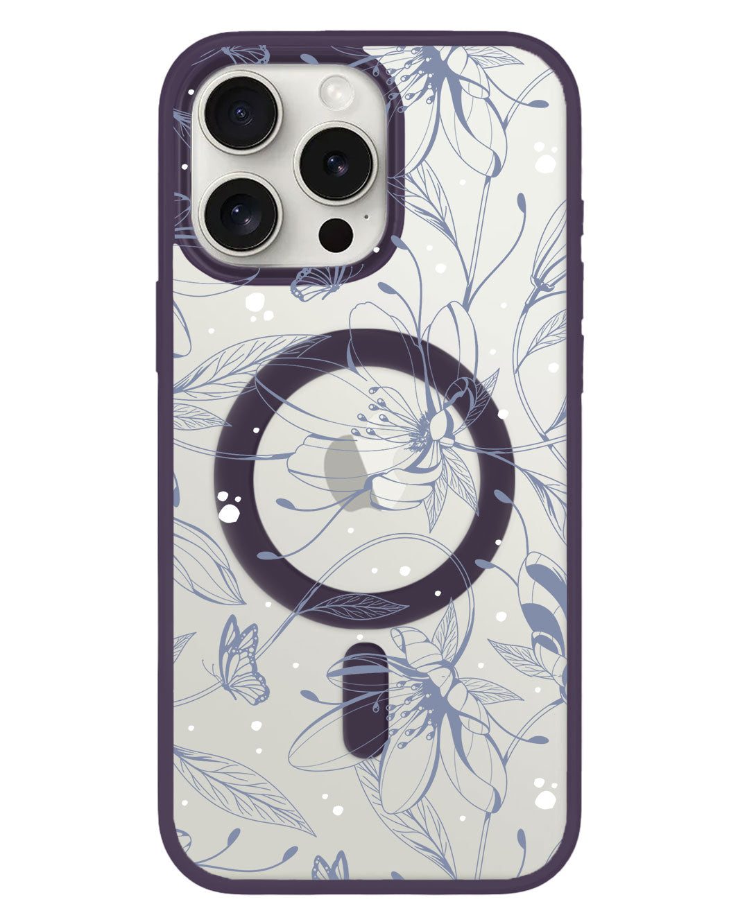เคส iPhone Rearguard Hybrid - Sketchy Flower & Butterfly 2.0