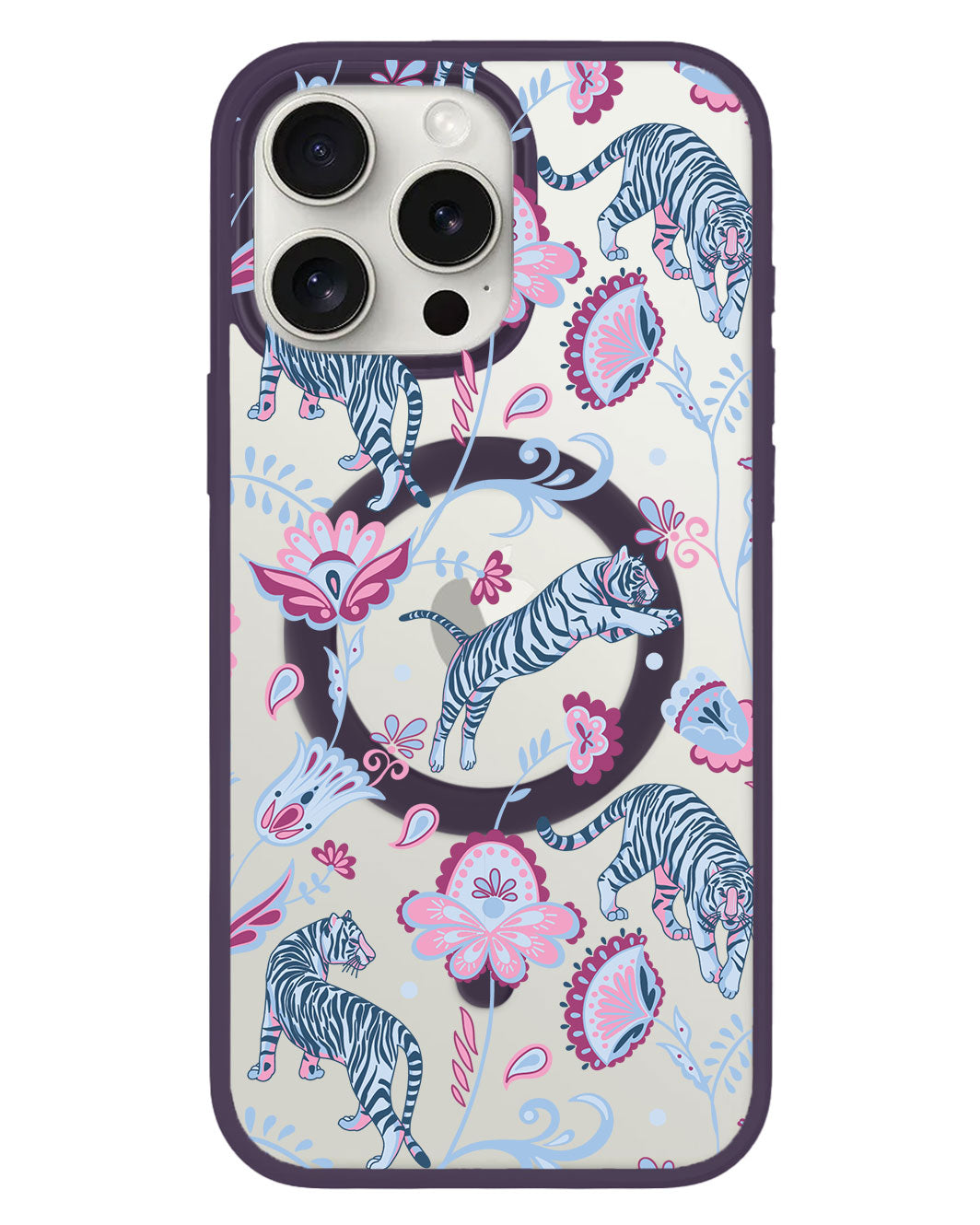 เคส iPhone Rearguard Hybrid - สี Tiger & Floral 3.0