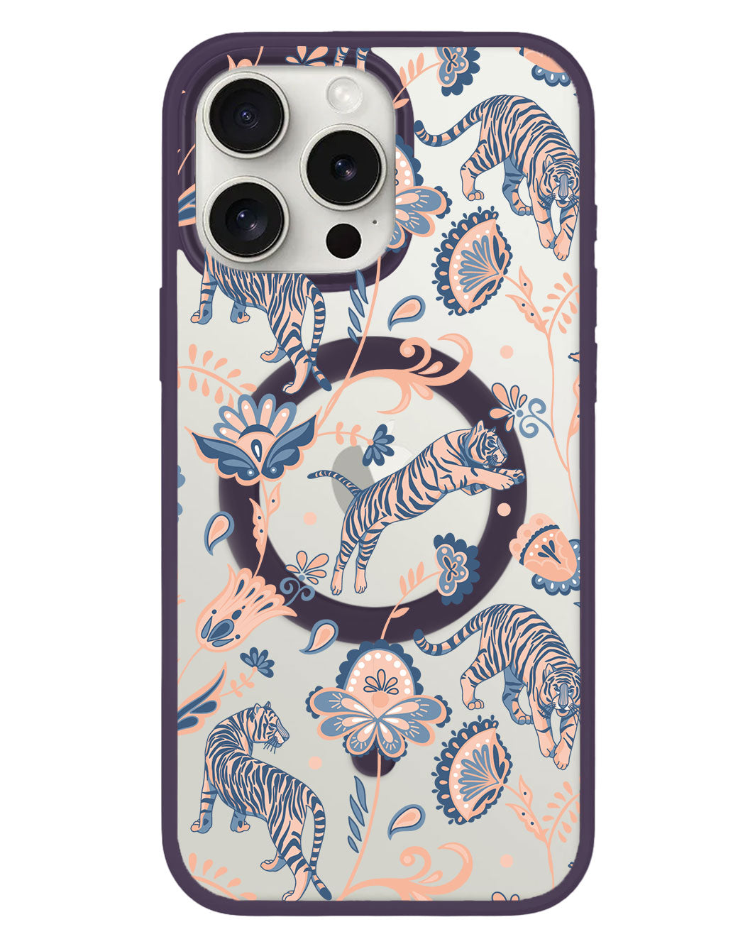 เคส iPhone Rearguard Hybrid - สี Tiger & Floral 5.0
