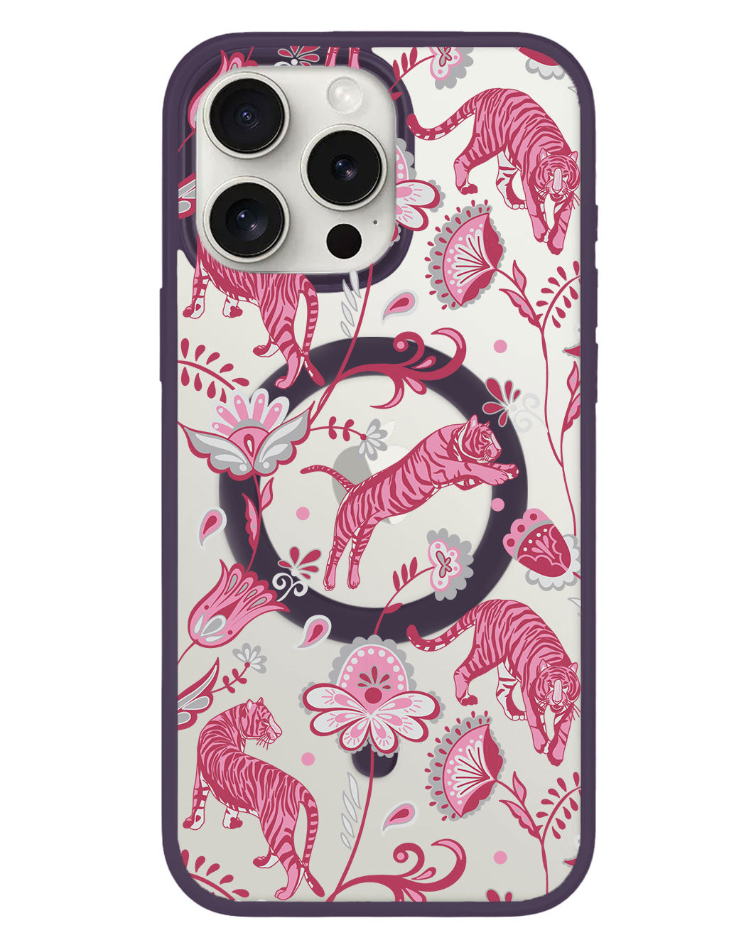 เคส iPhone Rearguard Hybrid - สี Tiger & Floral 7.0
