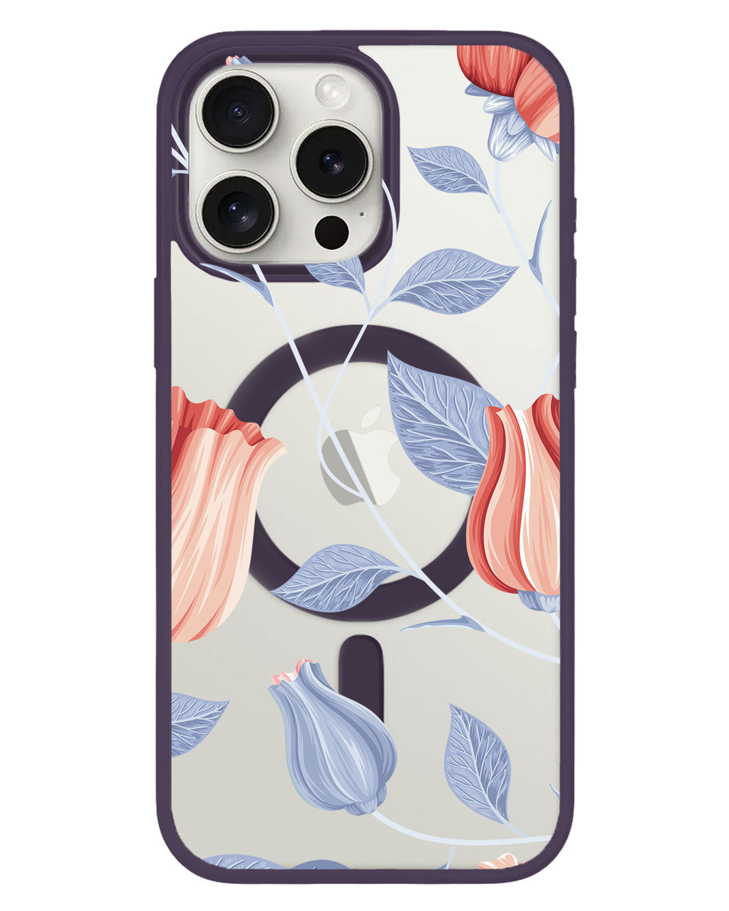 iPhone Rearguard Hybrid - สีแดงทิวลิป