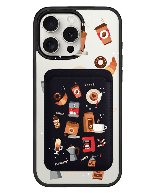 iPhone Magnetic Wallet Case - Barista
